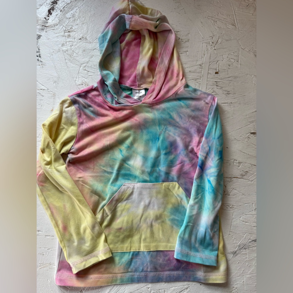 Colorful Tie-Dye Kids Hoodie